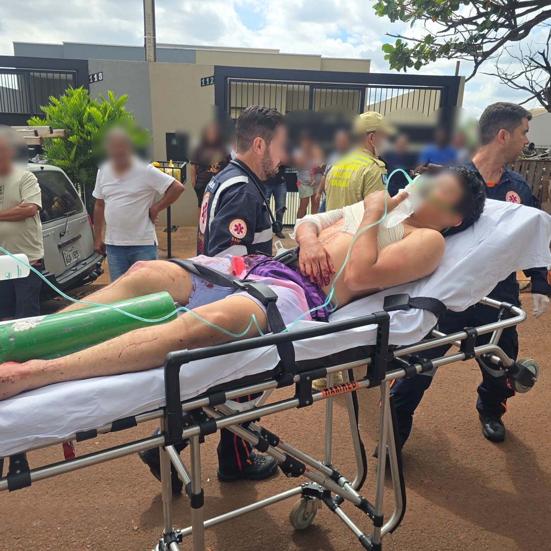 Marido é esfaqueado ao defender a esposa de agressões em Sarandi