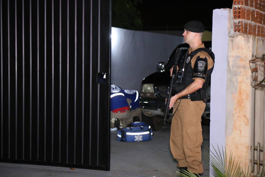 Festa em chácara termina com um assassinado e outro baleado em Maringá