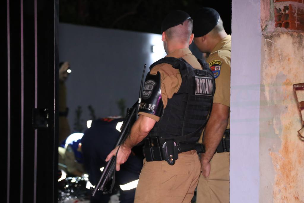 Festa em chácara termina com um assassinado e outro baleado em Maringá