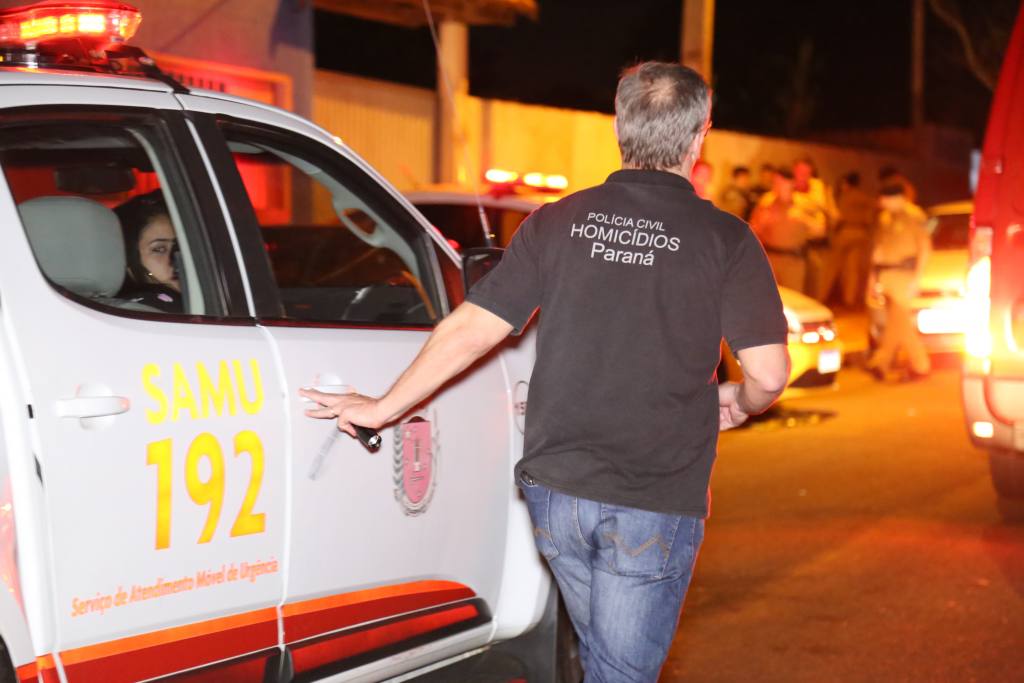 Festa em chácara termina com um assassinado e outro baleado em Maringá