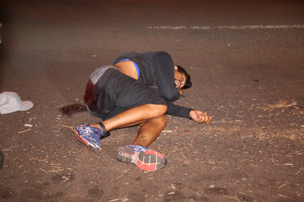 Homem baleado na Avenida Laguna em Maringá morre no hospital