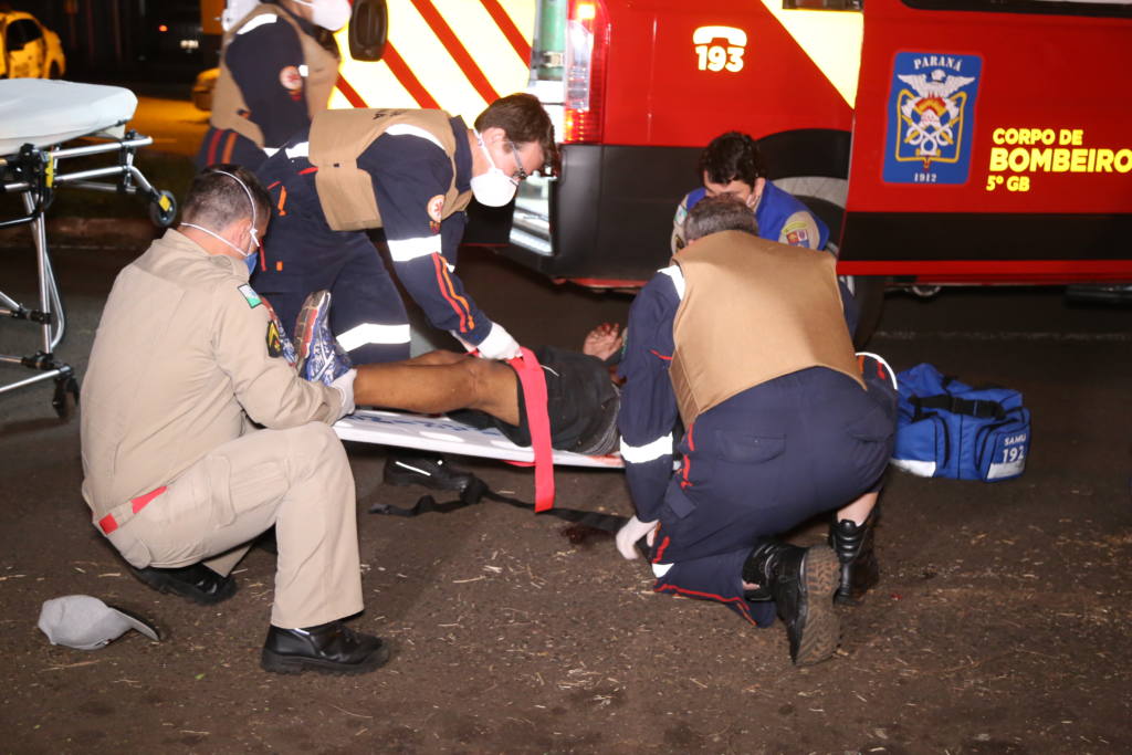 Homem baleado na Avenida Laguna em Maringá morre no hospital