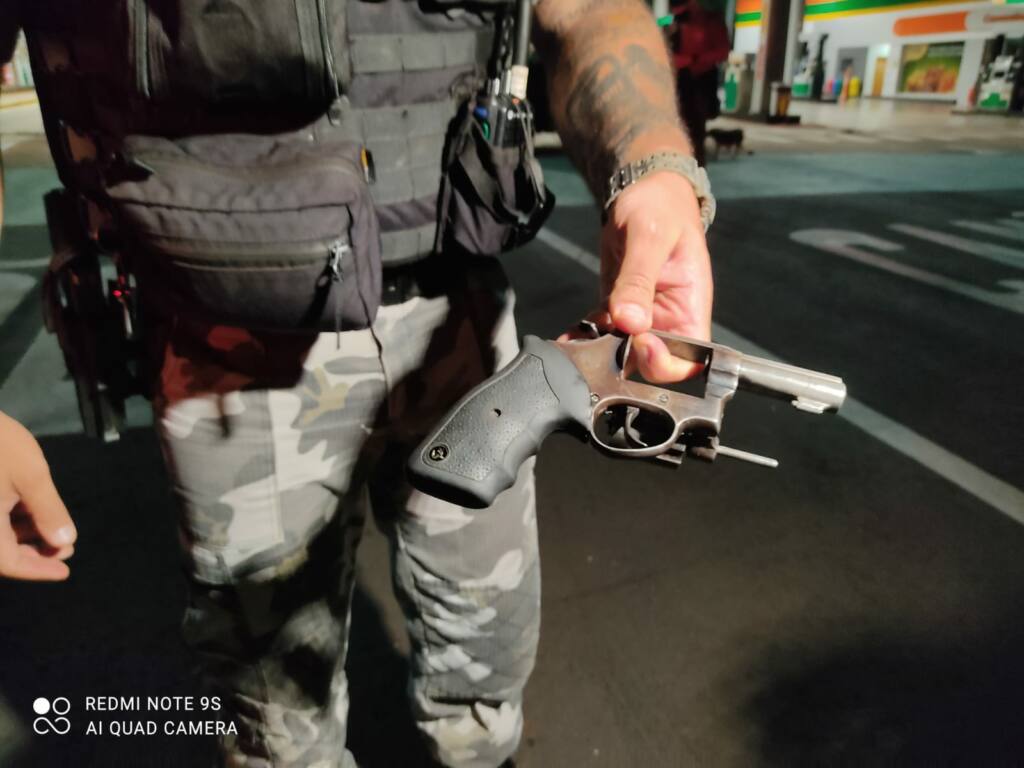 Bandido que participou de roubo em Doutor Camargo é baleado em Maringá