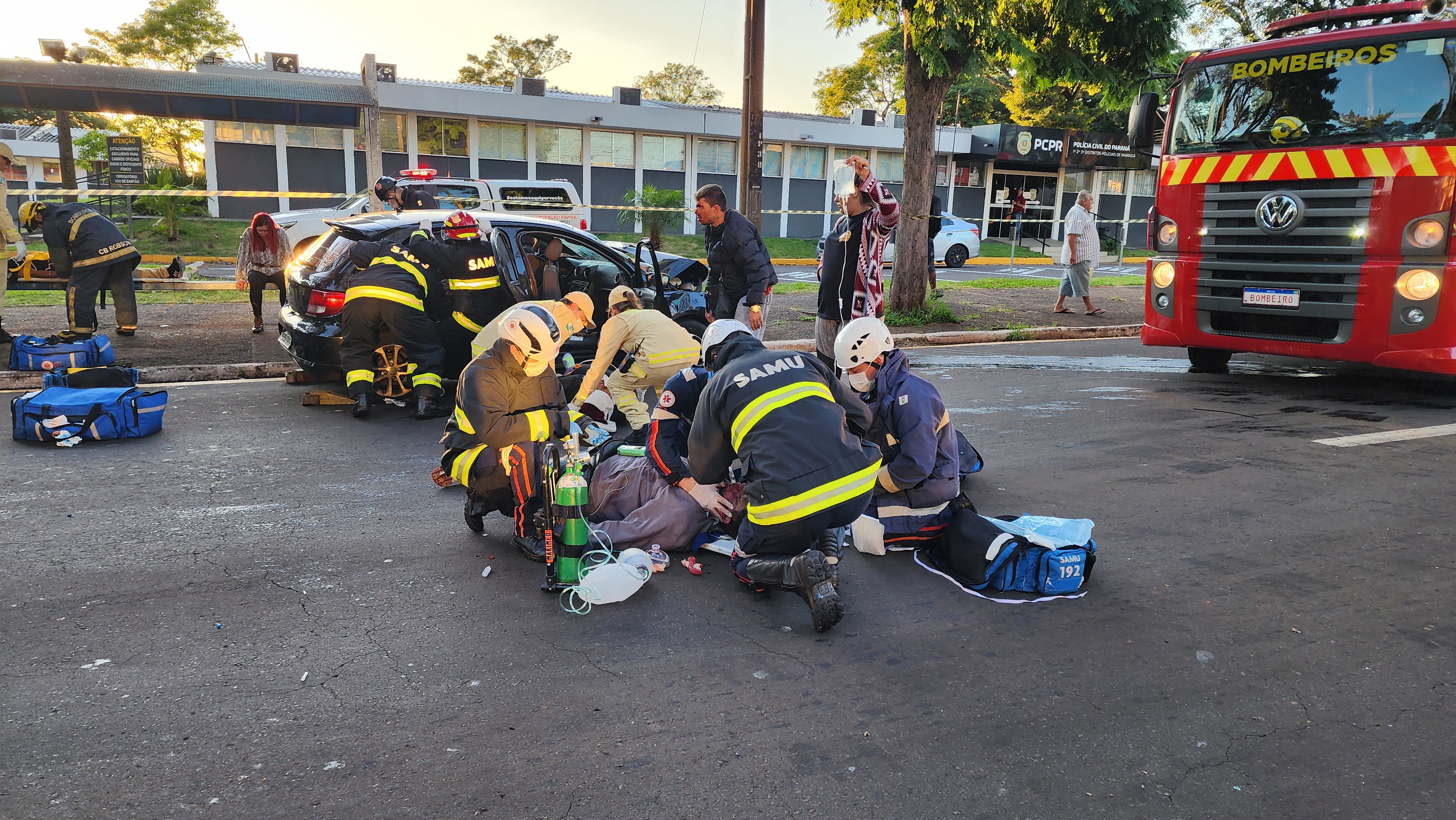 Homem entubado após sofrer acidente na Mandacaru é pai de jovem assassinado a pedradas em Sarandi