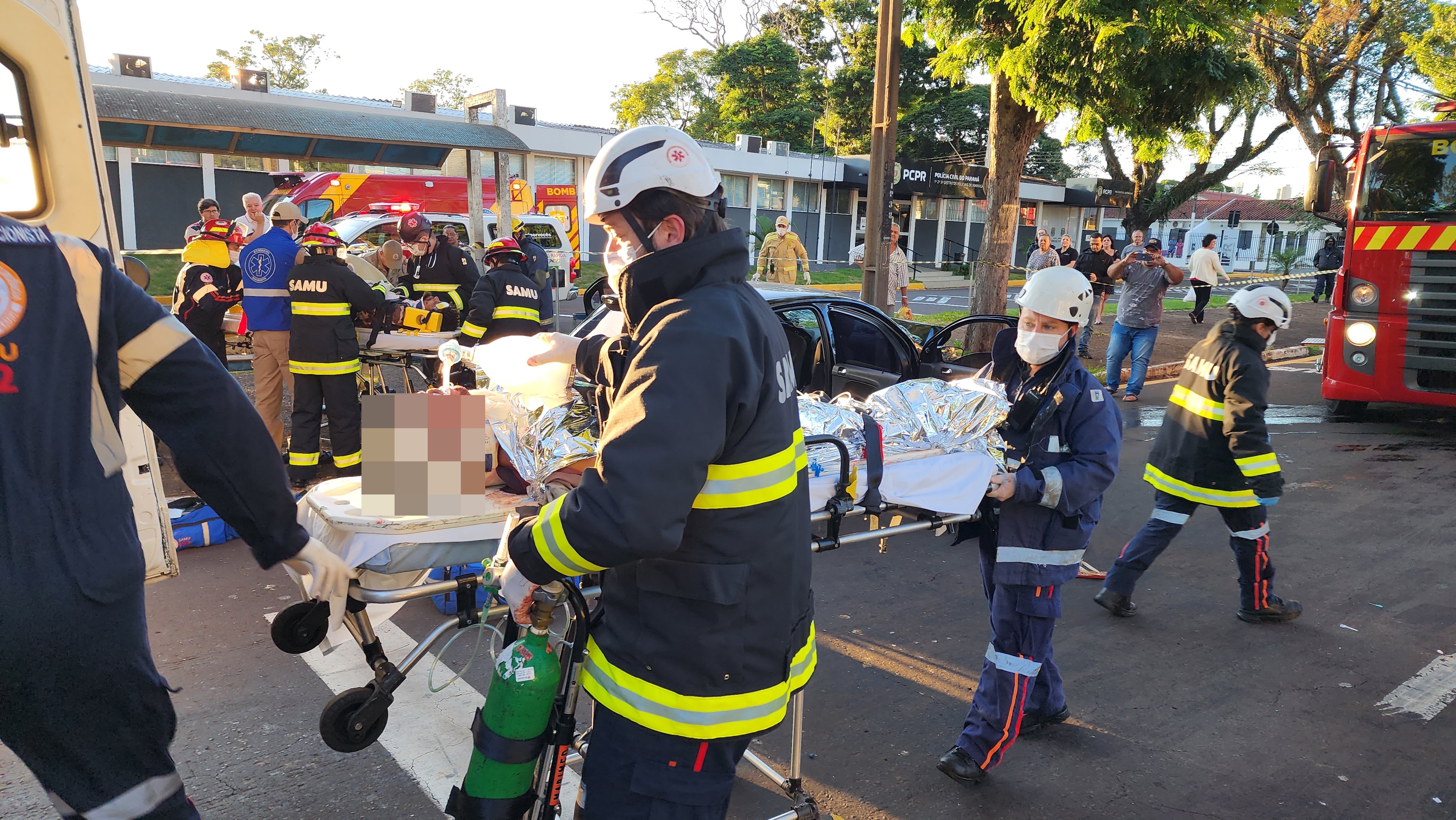 Homem entubado após sofrer acidente na Mandacaru é pai de jovem assassinado a pedradas em Sarandi