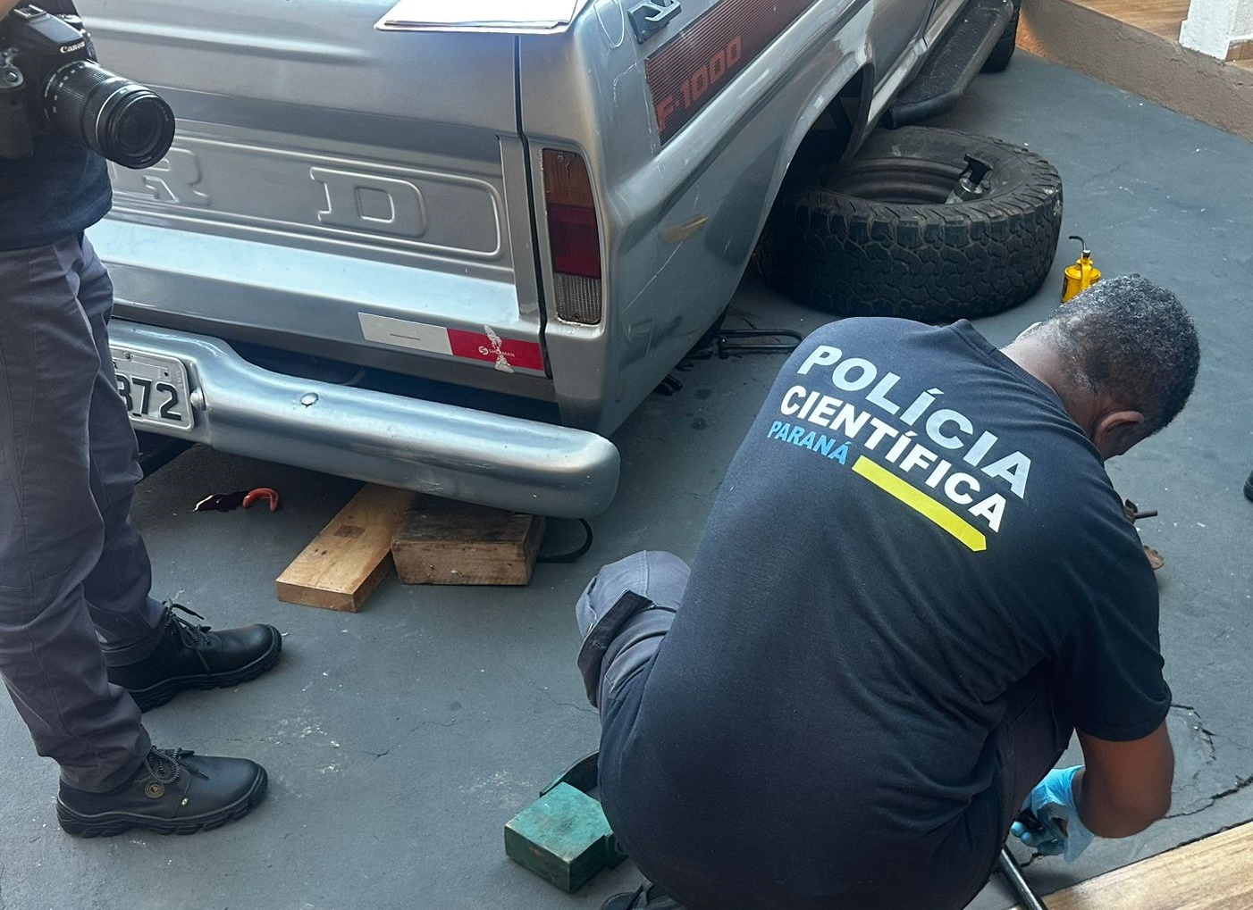 Camionete mata homem de 66 anos após macaco hidráulico ceder