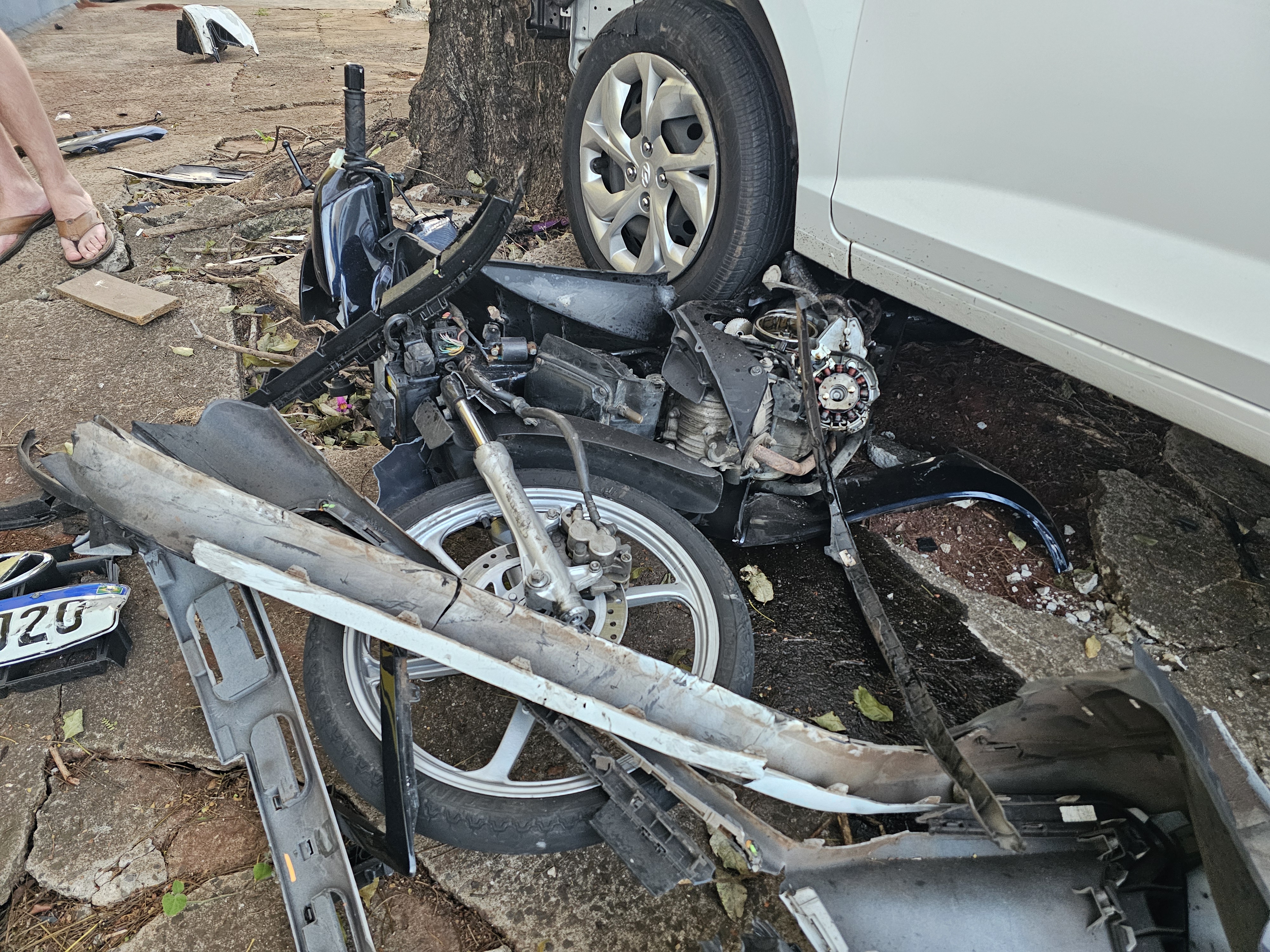 Motorista que causou acidente gravíssimo em motociclista paga fiança e sai da cadeia